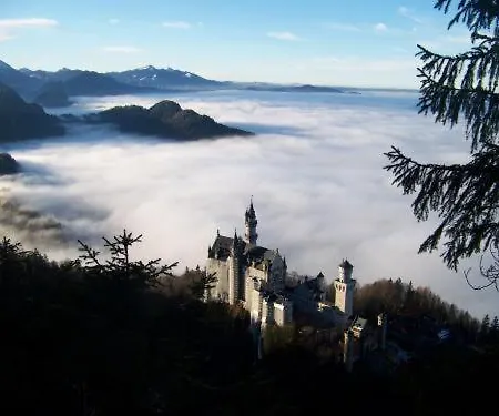 House La Neuschwanstein Blick - Budget Фюссен