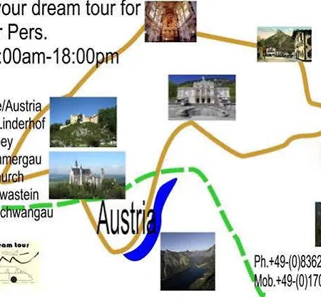 酒店 House La Neuschwanstein Blick - Budget 福森